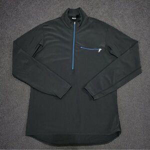 PATAGONIA 1/4 Zip Base Layer Pullover Men’s Size L Fits M Made In USA